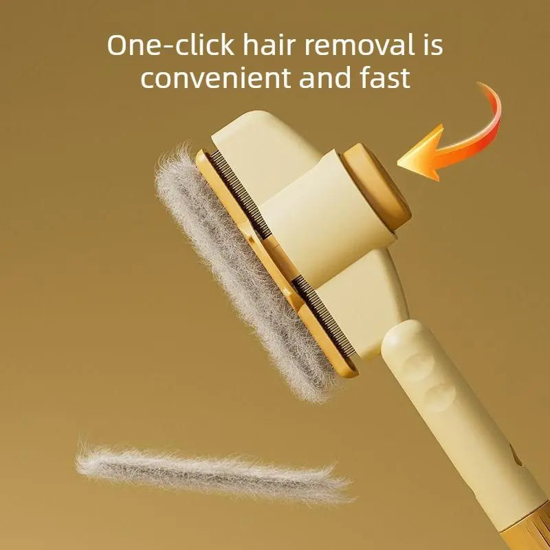2 PCS Cat Comb, Dog Comb for Detangling and Removing Loose Fur, Flea Comb, Nail Clippers – a Three-Piece Set Essential for Long-Haired Cats and Dogs.